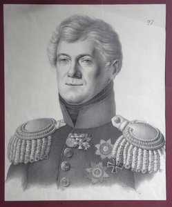 Portrait du prince Dmitriy Vladimirovich Golitsyn 1771-1844, années 1820