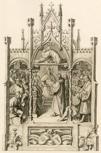 Luther priant - Gustav Ferdinand Leopold Konig