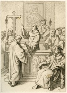 Martin Luther est docteur en Sainte Bible - Gustav Ferdinand Leopold Konig