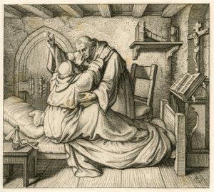 Martin Luther reçoit la consolation d