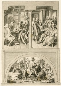 Plusieurs images de la vie de Martin Luther