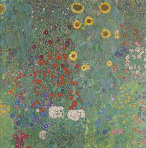 Jardin de ferme avec des tournesols