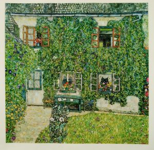 Cabane de forestier, lac Attersee - Gustav Klimt