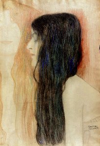 Fille aux cheveux longs, 1898-99