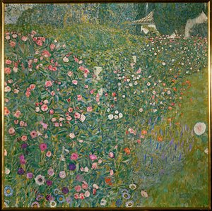 Paysage de jardin à l