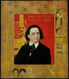 Joseph Pembauer, pianiste et professeur de piano - Gustav Klimt