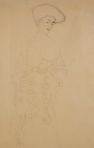 Avec une légère torsion vers la gauche, 1907 - Gustav Klimt