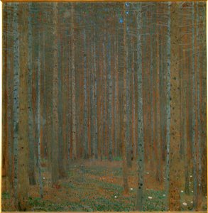 Pineforest - Gustav Klimt