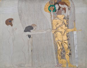 Le Désir de bonheur, du Frise Beethoven, 1902