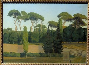 Dans les jardins de la Villa Borghese