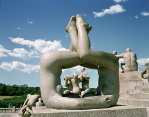 Installation Vigeland - les sculptures