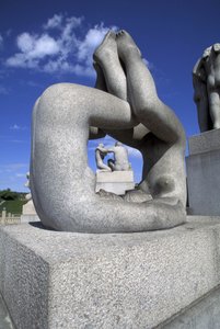 Sculpture, Frognerparken, Oslo, Norvège, Europe