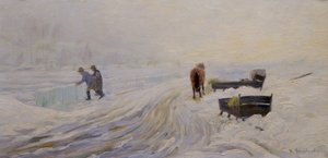 Découpe de glace sur Bondivann - Gustav Wentzel