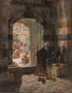 Gardien de la mosquée, Damas