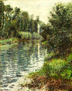 Une petite branche de la Seine, Argenteuil, 1888-90
