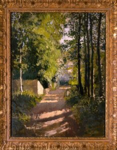 Allée sous-bois en Normandie