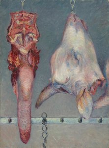 Tête de veau et langue de bœuf - Gustave Caillebotte