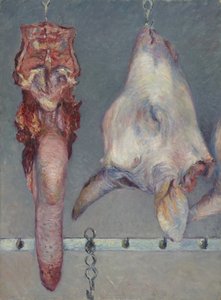 Tête de Veau et Langue de Bœuf, vers 1882 - Gustave Caillebotte