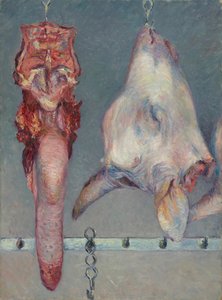 Tête de Veau et Langue de Bœuf, c. 1882 - Gustave Caillebotte