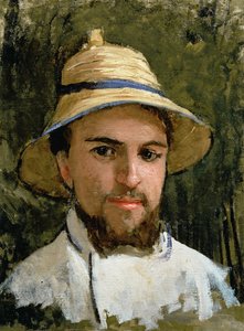 Autoportrait avec casque colonial