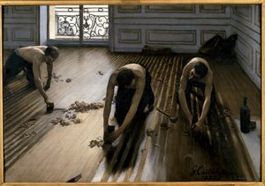 Les racleurs de sol - Gustave Caillebotte