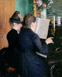 La leçon de piano, 1881