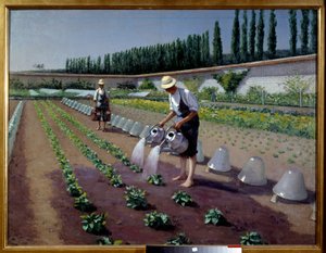 Les jardiniers - Gustave Caillebotte