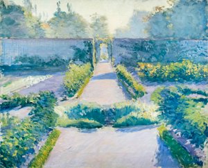Le jardin potager, Yerres, vers 1875-1877