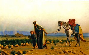 Le retour - Gustave Clarence Rodolphe Boulanger