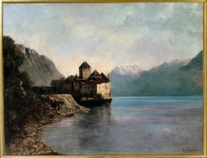 Vue du château de Chillon