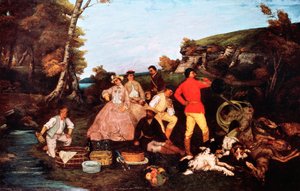 Hallali (Le Repas de chasse ou L