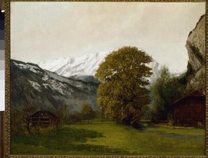 Paysage à Interlaken, Suisse