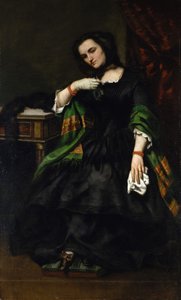 Madame Auguste Cuoq Mathilde Desportes - Gustave Courbet