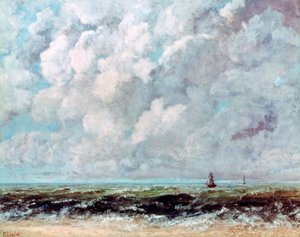 Paysage marin, vers 1840-1877 - Gustave Courbet