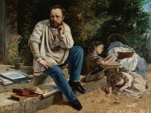Pierre-Joseph Proudhon et ses enfants