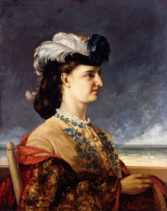 Portrait de la Comtesse Karoly, 1865 - Gustave Courbet
