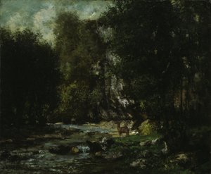 Le ruisseau des Puits-Noir - Gustave Courbet