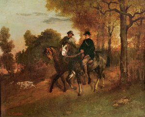 Le retour de la chasse, 1857