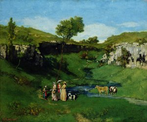Les jeunes filles du village