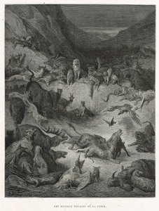 Les Animaux malades de la Peste - Gustave Dore