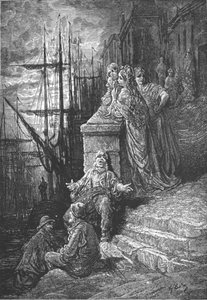 Une famille de bateliers, 1872 - Gustave Dore