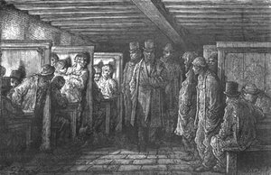 Un café de Whitechapel, 1872 - Gustave Dore