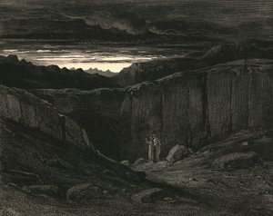 Abandonnez tout espoir, vous qui entrez ici, c1890 - Gustave Dore