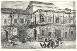 Hôtel de ville (gravure) - Gustave Dore