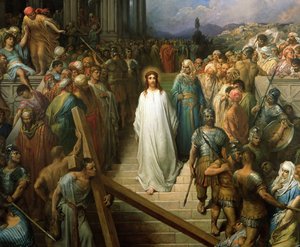 Christ quittant le prétoire - Gustave Dore