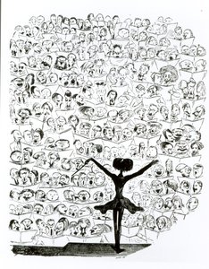 Concert de la Société Philharmonique, caricature d