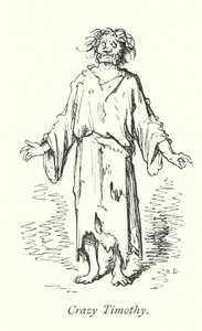 Crazy Timothy (gravure) - Gustave Dore