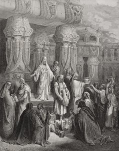 Cyrus Rendant les Vases du Temple, illustration de 