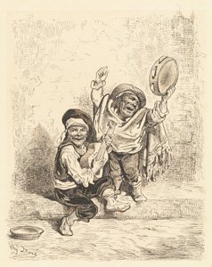 Musiciens nains de Grenade - Gustave Dore