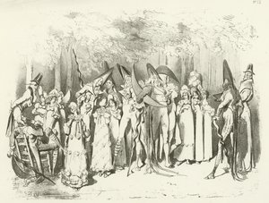 Modes sous le Directoire 1798. Les Incroyables